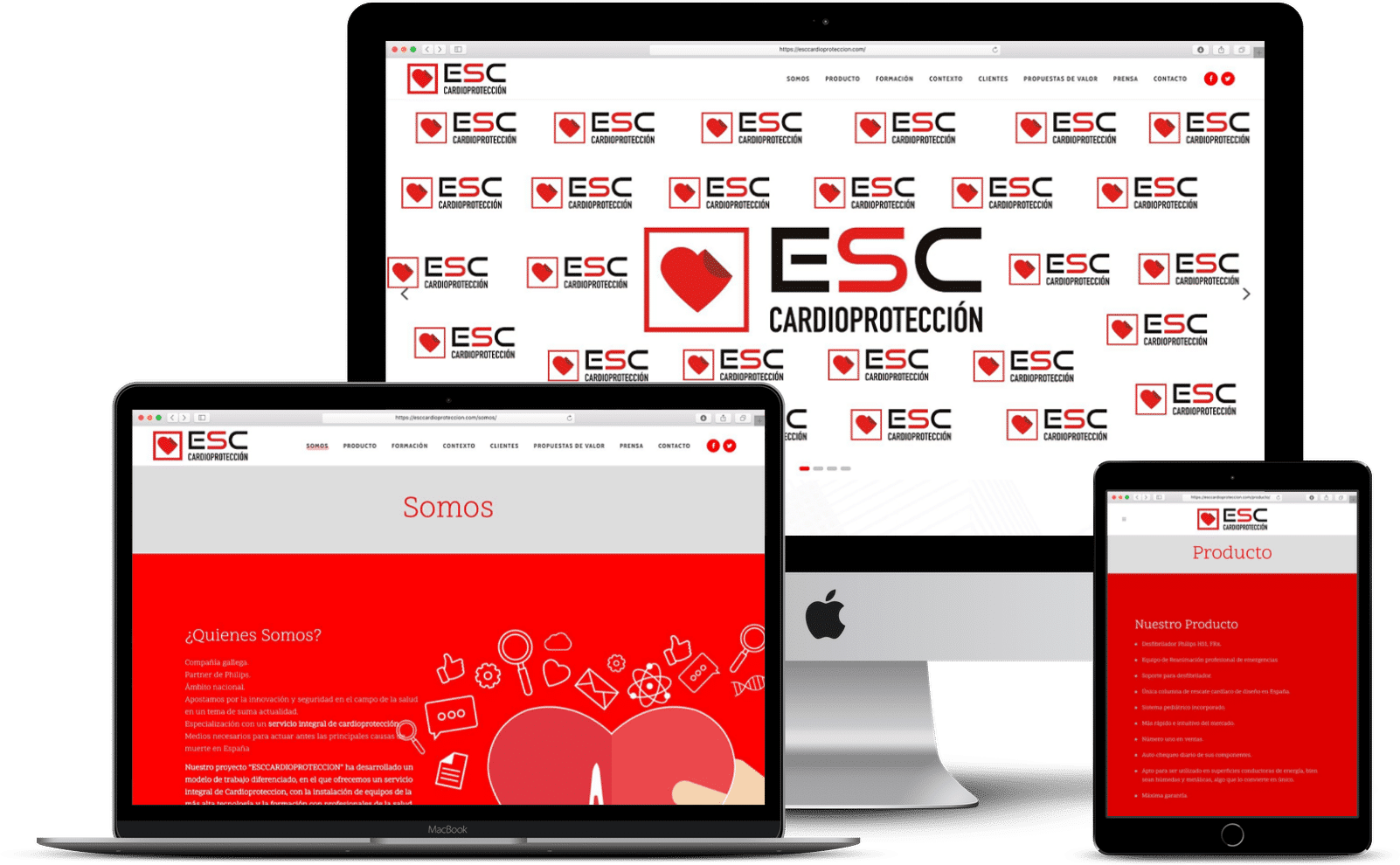 inova3 portfolio web esc cardioproteccion 4 - inova3 - Marketing digital desde ourense