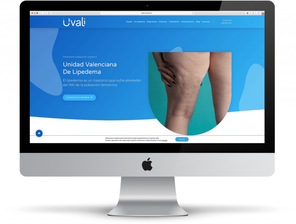 diseño web en Valencia para Uvali